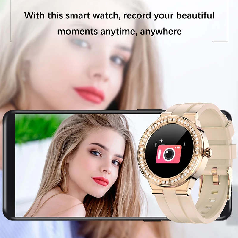 LIGE Smart Hodinky Ženy Šport Fitness Tracker Hodinky Spánku Monitorovanie Srdcovej frekvencie Nepremokavé 2022 Nové Smartwatch Pre Android IOS 1