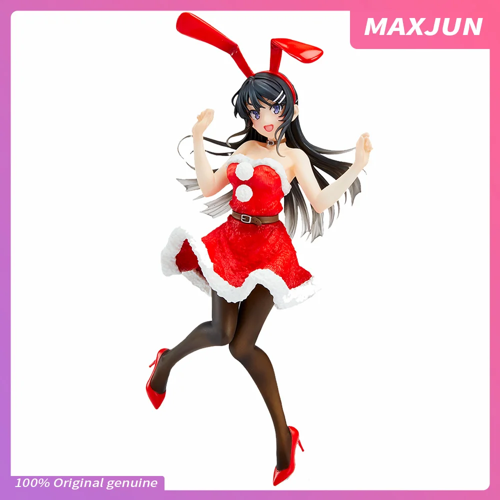 MAXJUN na sklade Originálne Anime Mládež Ošípaných vedúci Mladistvých série obrázok Sakurajima Mai PVC Model Hračky TAITO Vianočné Sexy Obrázok 1