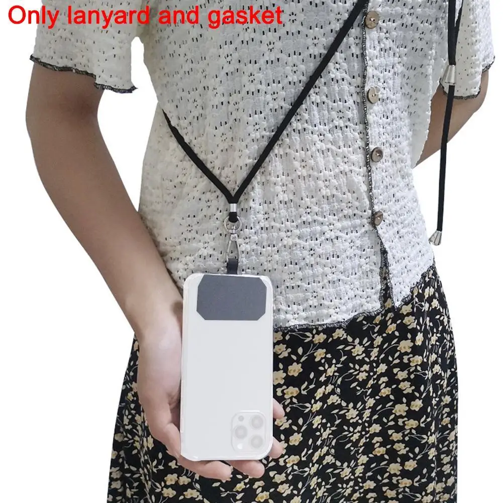 Nový Nastaviteľný Popruh, Kábel Reťazca Telefón Pásky Náhrdelník ozdobná šnúrka na uniforme Mobilný Telefón Popruh Anti-stratil Neckband Keychain 1
