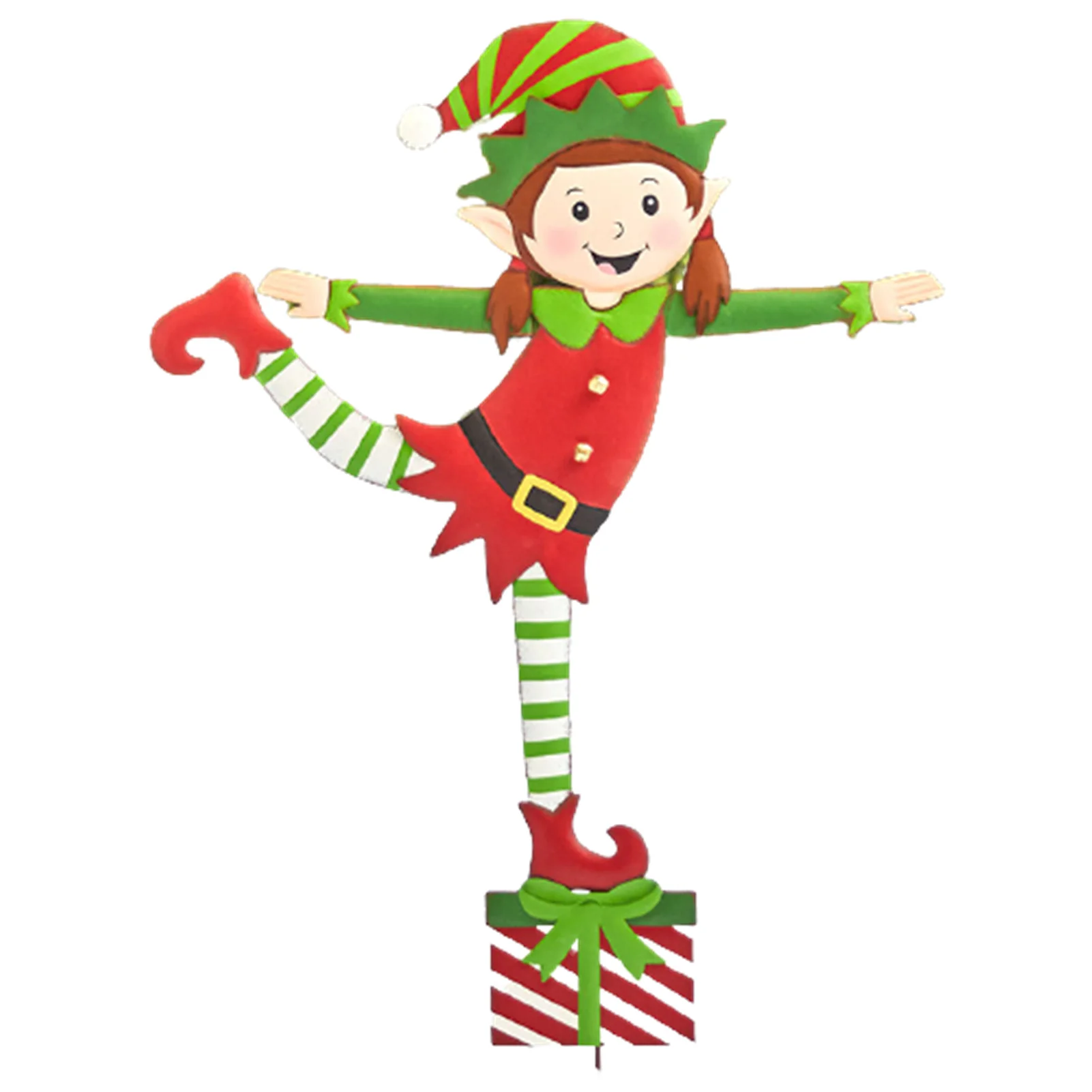 Vianočné Tému Vianoce Série Christmas Elf Záhrada Hromadu Vianočné Vložiť Vonkajšie Dekorácie 1