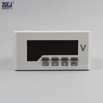 CJ-DV51-2O 0-48V Fotovoltaických DC napätie meter s 2 alarm relé výstup Vysoké napätie alarm a alarm Nízkeho napätia