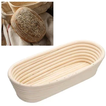 Ratanový Kvasenie Cesto Na Chlieb Korektúry Preukazujúce Košík Na Chlieb, Bagety Cesto Hmotnosť Korektúry Ochutnávka Preukazujúce, Prútené Koše