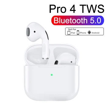 Nové TWS Pro 4 Bluetooth 5.0 Bezdrôtové Slúchadlá TWS Earburds Športové in-Ear Stereo Bezdrôtové Slúchadlo Headset 4 Generácie Pro4 1