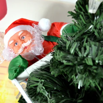 2020 Vianočné Závesné Dekorácie Santa Claus Vyliezť Rebríkom Závesné Dekorácie Festival Strana Navrhne Ozdoby Na Vianočný Stromček
