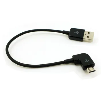 1M 3M 5M 90-stupňový Uhol Micro USB Kábel 2m Synchronizovať údaje Nabíjanie Nabíjací Kábel cabel Cabo pre Samsung Galaxy E5 S3/4/5 Poznámka tab4
