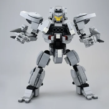 Mecha Robot Stavebné Bloky, Hračky Filmu, Anime Postavy Útočník Eureka Zostaviť Bloky Deti Hračky Akcie Obrázok Bábiky Model Tehly 0