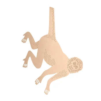 Kovové Zvierat, Rastlín Výzdoba Domov dekor Kov opice Remesiel pre Rastlín črepníkové dekorácie, ozdoby Tvorivé Smiešne Figúrky 0