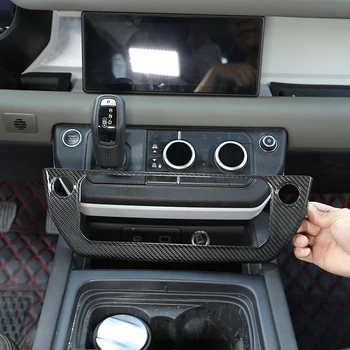 Auto Styling Pre Land Rover Defender 2020-22 Auto Stredovej Konzoly Klimatizácia Režime Tlačidlo Rám Nálepky Obranca Príslušenstvo