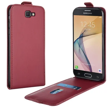 Flip Case Hore a Dole pre Samsung Galaxy J5 Prime SM-G570F SM-G570FDS Kožené puzdro pre Samsung Galaxy J5 Prime Telefón Prípade