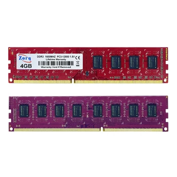Zorq DDR3 RAM 2GB 4GB Memoria Ram PC3 1600Mhz 1866Mhz Ploche Pamäte PC3-12800U 240PIN 1,5 V DIMM RAM Počítače Memoria ram ddr3