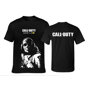 Horúca Hra Call of Duty Mobile 3D tlačené Grafický T-shirt pre Mužov, nadrozmerné T-tričko Unisex top oblečenie