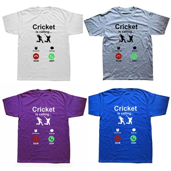 Vtipné Kriket Volá T Košele Grafické Bavlna Streetwear Krátky Rukáv O-krku Harajuku Nadrozmerné T-shirt Pánske Oblečenie