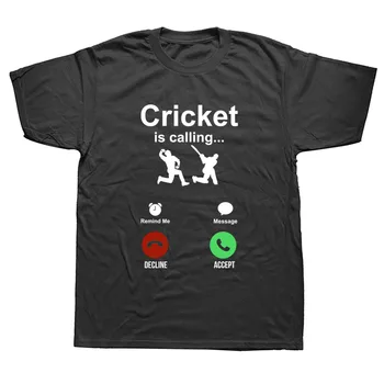 Vtipné Kriket Volá T Košele Grafické Bavlna Streetwear Krátky Rukáv O-krku Harajuku Nadrozmerné T-shirt Pánske Oblečenie 1