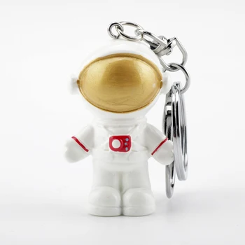Móda Cartoon Živice Astronaut Spaceman Hračka Bábika Prívesok Keychains Keyrings krúžok Pre Deti detský Ženy/Muži Šperky Darček