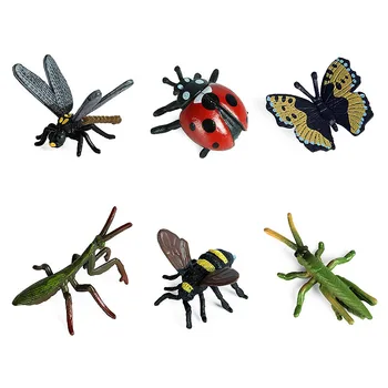 Simulácia Hmyz, Mravce, Motýľ, Včela Dragonfly Spider Farma Zvierat Zábava Model Akcie Obrázok Vianočný Darček Pre Deti, Vzdelávacie Hračka 5