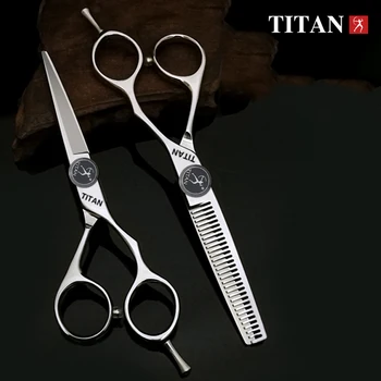 Titan kadernícke nožnice profesionálne kaderníctvo nástroj kadernícke nožnice na Vlasy rezanie rednutie doprava zadarmo