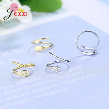 Kórejský Trend Minimalistický 925 Sterling Silver Vlna Stud Náušnice Pre Ženy oorbellen Geometrické Náušnice pendientes Mujer Bijoux