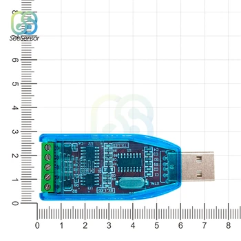 Priemyselné USB Na RS485 Prevodník Adaptér Upgrade Ochrany RS485 Prevodník Kompatibilita V2.0 Štandard RS-485 Konektor