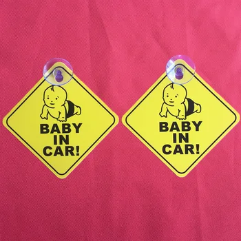 Auto Nálepky Baby Na Palube Bulík Výstražné Nálepky Nepremokavé Vinyl Obtlačok na Auto Vozidla Okno Nálepky Auto Príslušenstvo Styling