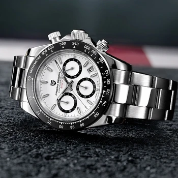 Pagani Dizajn Hodiniek mužov Chronograf Pánske hodinky Top značky luxusné Quartz hodinky pre mužov 100m vodotesné Relogio Masculino 2020 4