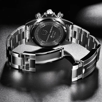 Pagani Dizajn Hodiniek mužov Chronograf Pánske hodinky Top značky luxusné Quartz hodinky pre mužov 100m vodotesné Relogio Masculino 2020 5