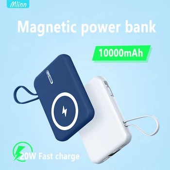10000mAh 20W Magnetické Bezdrôtový Rýchlo Nabíjačka Power Bank Mobilný Telefón Pre iPhone12 13 Pro Max powerbank Externé pomocné batérie