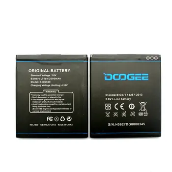 Nové Vysoká Kvalita 2000mAh DG800 Batérie Pre Doogee VALENCIA DG800 Mobilný telefón NA Sklade, + trať kód 1