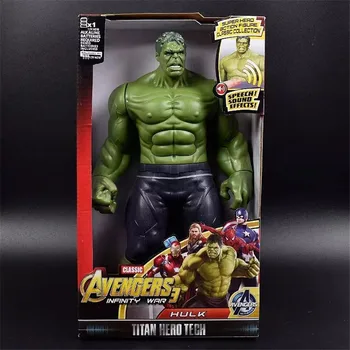 Marvel Super Heroes Avengers Thanos Black Panther Kapitán Amerika, Thor Iron Man antman Hulkbuster Hulk Akcie Obrázok 12