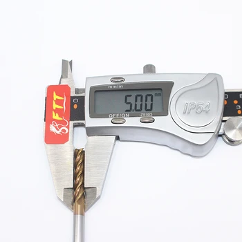 1PCS HRC60 5mm Karbidových Endmills ENDMILL D5X13LXD5X50L 4 Flauta Štandardná Dĺžka Strane frézovanie, Obrážanie Profilovanie tvár mlyn