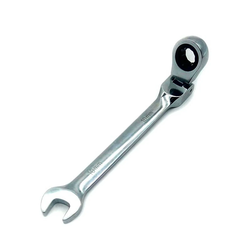 10 mm Hlavu Račňový Uťahovák Flexibilné Kombinácie Kľúč Nastaviteľný krútiaci Moment Nástroj pre Auto Repair Tool 2