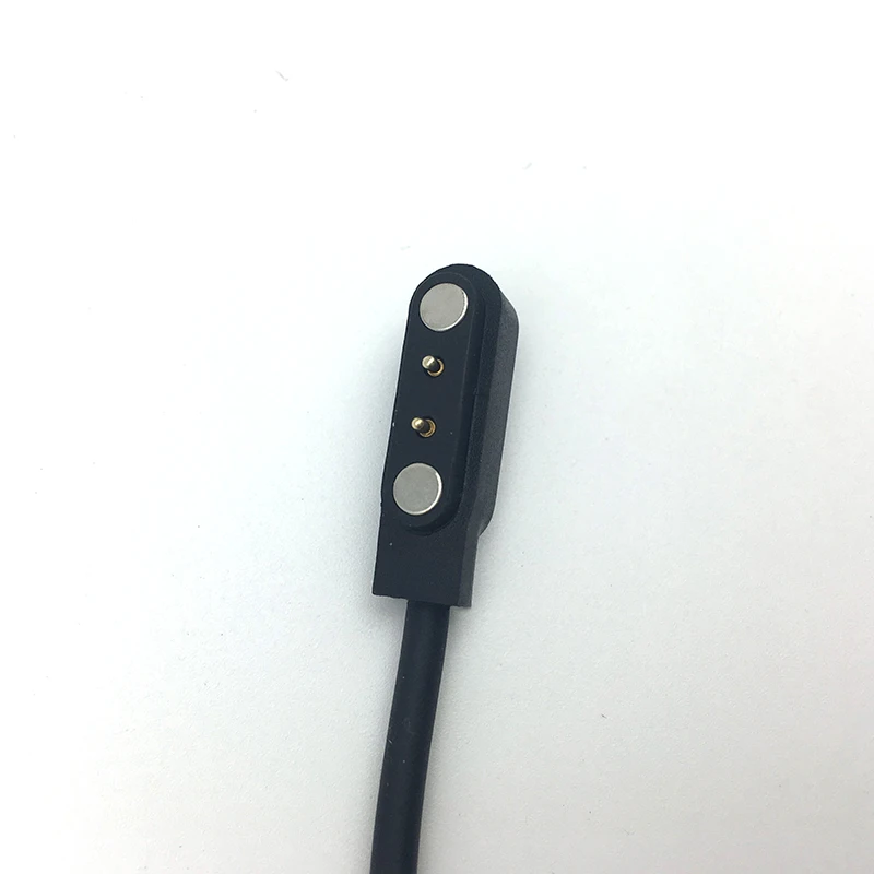 2pin silné Magnetické 2 pin Kábel Nabíjačky pre Inteligentné Hodinky smart band náramok 2Pin Vzdialenosti 4 mm Magnet dátové káble 2