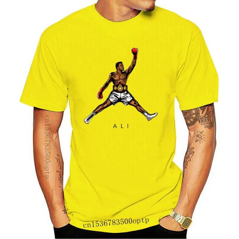 Nové 2021 Príchody 2021 MenFashion Lietať Mohammed Ali Vytlačené T Vtipné Tričko Tee Košele Lumbálna Muž Cool Topy 2