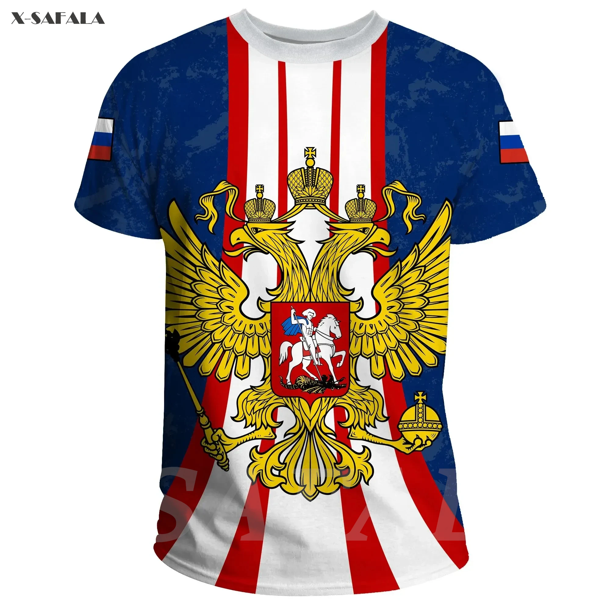 Portugalsko Rusko Taliansko Španielsko Škótsko 3D Vysokej Quallity T-shirt 3 Tlačené okolo Krku 3 Muži Unisex Harajuku Ležérny Top Kvapka Loď 2