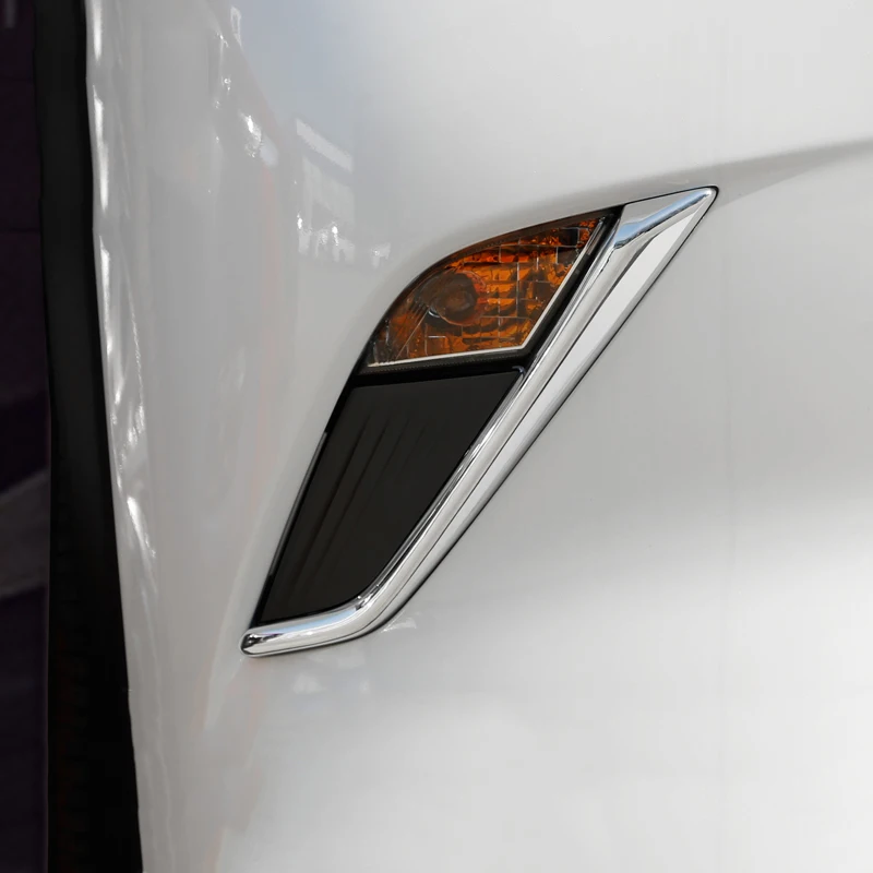 Pre Mazda CX CX3-3 2016 2017 2018 ABS Chrome Predné /Zadné Hmlové Svetlo Kryt Trim Späť Chvost Nárazníka FogLight Lampa Liatie Obloha 2