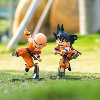 Anime Dragon Ball Z Obrázku Son Goku Kuririn Údaje Opičí Kráľ Akčné Figúrky Model DBZ Cartoon Kawaii Hračky Darček Pre Deti 2