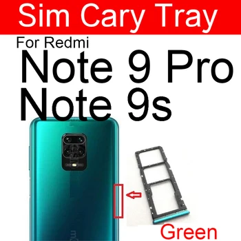 Zásuvka na Kartu Sim 4G 5G Pre Xiao Redmi Note9s 9Pro SIM Kartu Adaptér Pre Redmi Note9 Čítačkou Sim Kariet Držiteľ Opravy Náhradný Diel