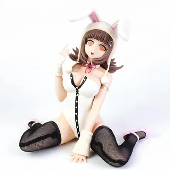 Uvoľnenie B-štýl Danganronpa Nanami Chiaki Obrázok bunny ver dievča Anime model PVC Akcie aldult Hračky Kolekcie Bábika Dary 3
