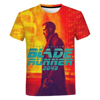 Blade Runner T Shirt 2049 T-Shirt Pre Chlapcov Módne Rock Mens T-Shirt Muži T-Shirts Nadrozmerné T Shirt Tlačených Topy Deti Tee 1