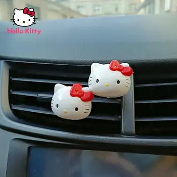 Hello Kitty Auto Osviežovač Vzduchu Zásuvky Dekorácie Parfum Aromaterapia Ozdoby Na Auto Príslušenstvo Cartoon Dekorácie Interiéru 4