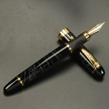 Klasické plniace pero 0,5 mm Jemné Iraurita Zlato nib fountain-pen pre podpis Jinhao 450 Kancelárske školské potreby Canetas EB293