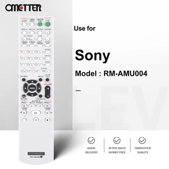 Vhodné pre Sony DVD, Hi-Fi audio systém RM-AMU004 MHC-WZ88D FST-ZX80D HCD-RV555DA diaľkové ovládanie 5