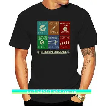 Oblečenie Zem Nie Je Plochá Vakcíny Práce - Veda 4123 T-Shirt 2019 Herren Krátky Rukáv Klasické T-Tričko Tee 1