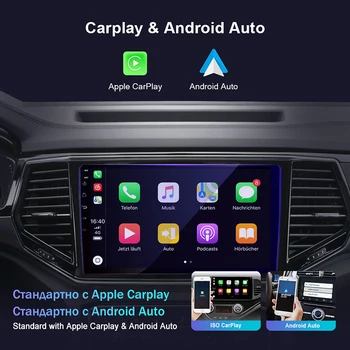 EKIY Android 10 autorádia Pre Dodge Dart 2012-2016 GPS Navi Multimediálny Prehrávač videa Stereo Carplay Auto QLED DSP BT Č. 2 Din DVD