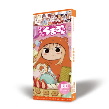 Anime Himouto! Umaru-chan Pohľadnicu hračka Magic Papier, Pohľadnice Zbierka Karty, hračky, darčeky