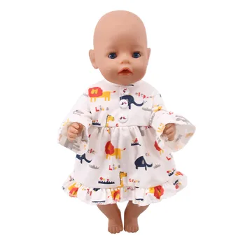 Bábiky Oblečenie Cartoon Šteňa Zvierat Auto Bavlnené Šaty Pre 18-Palcové Americký&43 cm Baby New Born Bábiku Topánky Príslušenstvo Dievča je Hračka
