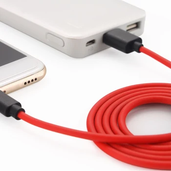 GuSuo 1M Vysokej Prenosovej Rýchlosti Typ-C, USB Kábel & Micro USB Kábla Nabíjanie a Synchronizáciu Údajov Kábel pre Telefón, Tablet PC Kamera Red