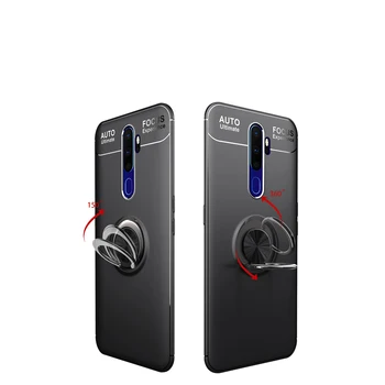 KEYSION Shockproof Prípade OPPO A9 2020 A5 2020 A91 A31 Krúžok Telefónu zadný kryt pre Realme X50 Pro X2 Pro XT 5 6 Pro V5 Nájsť X2 Q 5