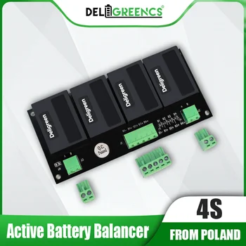 Poľsko 4S12V Lítiové Batérie, Equalizer Aktívne Batérie Balancer BMS pre LiFePO4 LTO LiNCM 18650 Solárnej Energie EV RV Auto Čln 2