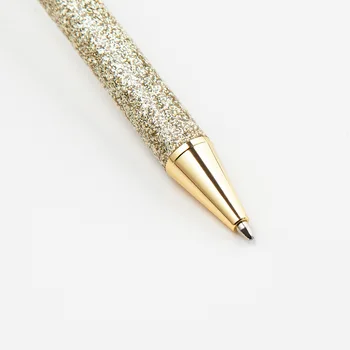 20pcs/lpt veľkoobchod kovové stlačte guľôčkové pero, kreatívne darček guľôčkové pero propagácia, reklama podpisový pero 5