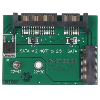 M. 2 NGFF ssd (solid state pevného disku na pol vysoká 2,5 palca sata3 karty adaptéra